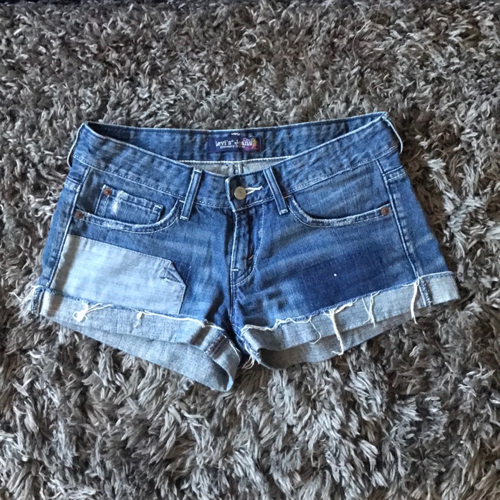 Levi's denim shorts
